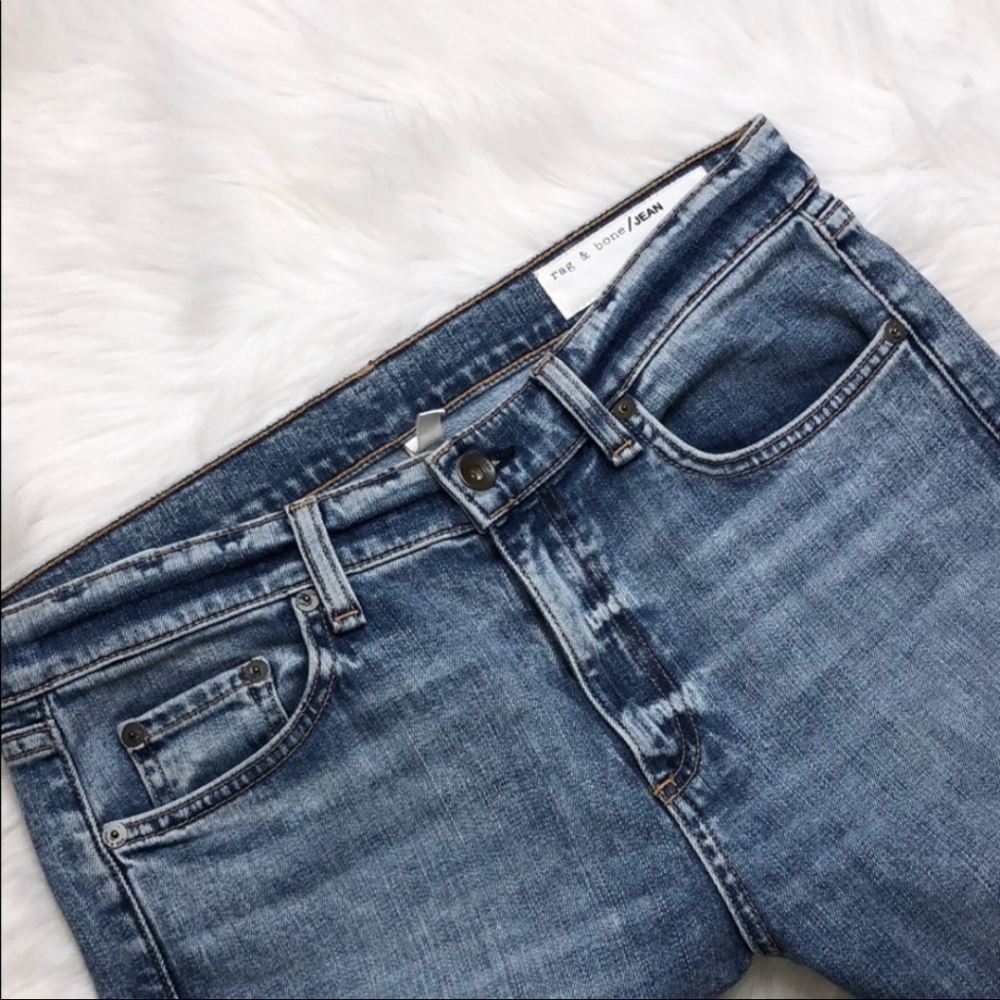 Rag & Bone 10 inch Dre Acid Blue